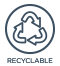 リサイクル可能ラバー