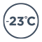 耐寒-23℃
