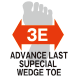 3E-ADVANCE LAST SUPECIAL WEDGE TOE